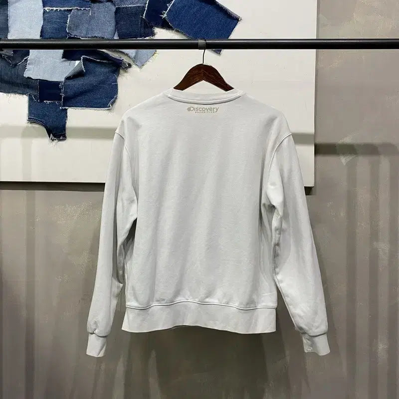 [BUNJANG] Discovery Casual Outdoor Printed Sweatshirt / (95) 디스커버리 캐주얼 아웃도어 프린팅 맨투맨 긴팔티
