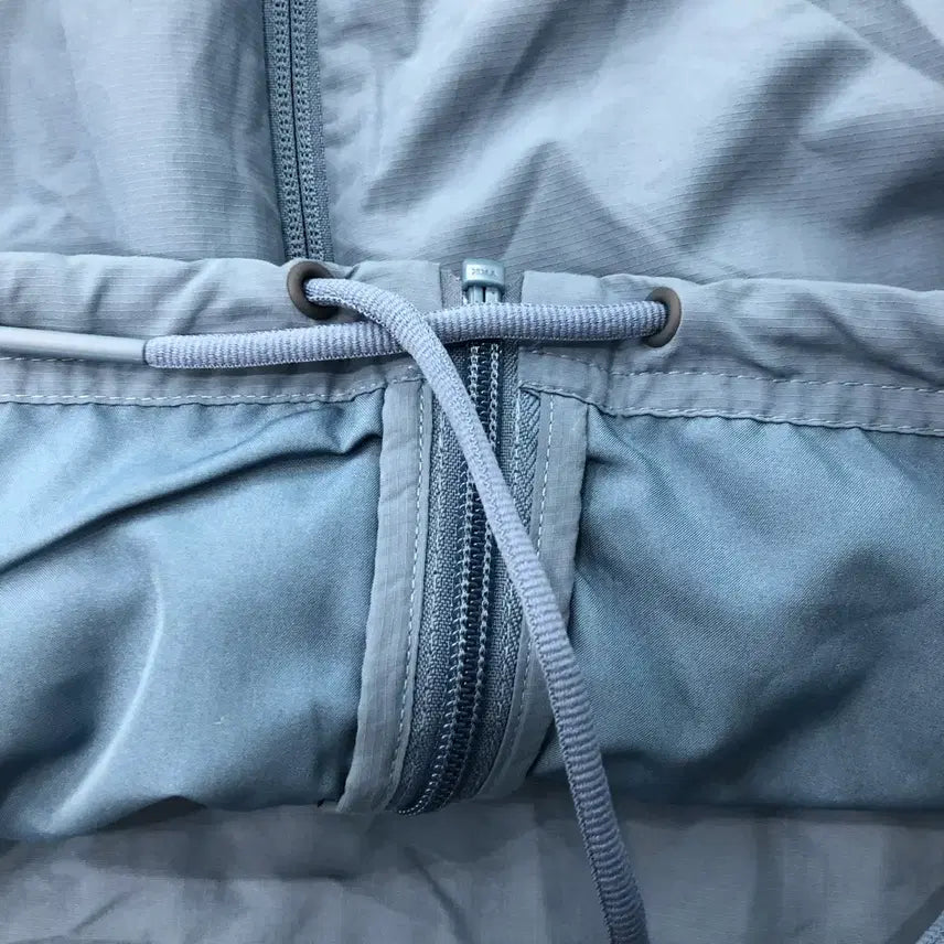 [SOLD OUT] L 아디다스 삼선 후드 우븐 바람막이 블루