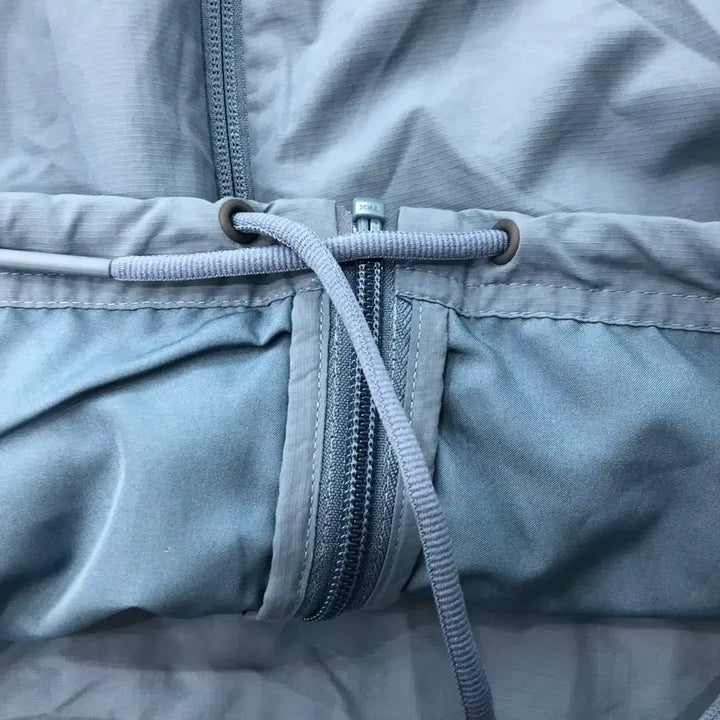 [SOLD OUT] L 아디다스 삼선 후드 우븐 바람막이 블루