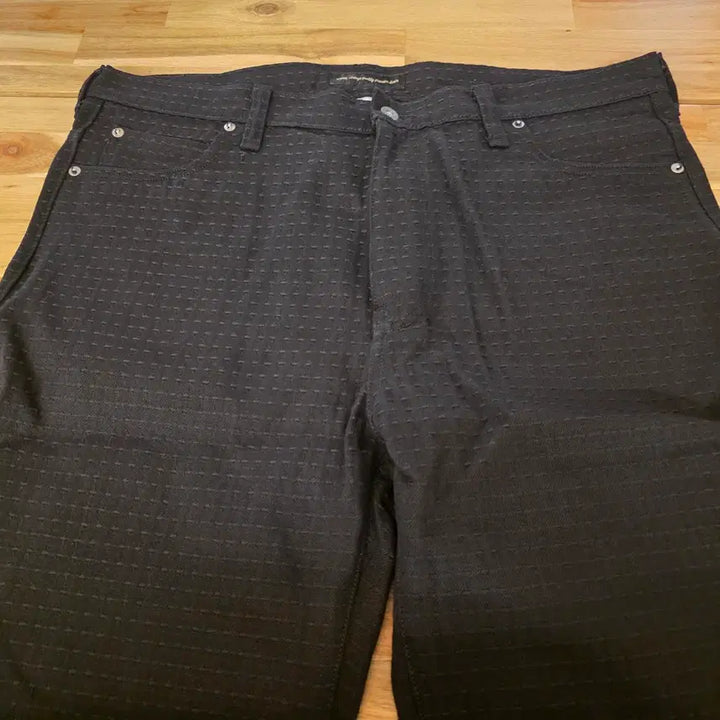 [BUNJANG] Warth x Neurin Yangban Sashiko Black Jeans / 뤠쓰 X 느린양반 사시코 블랙진 논워시 36사이즈 새제품