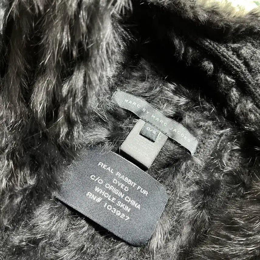 [BUNJANG] Marc Jacobs Rabbit Fur Vest / Marc Jacobs Rabbit Fur 마크 제이콥스 퍼 (os)