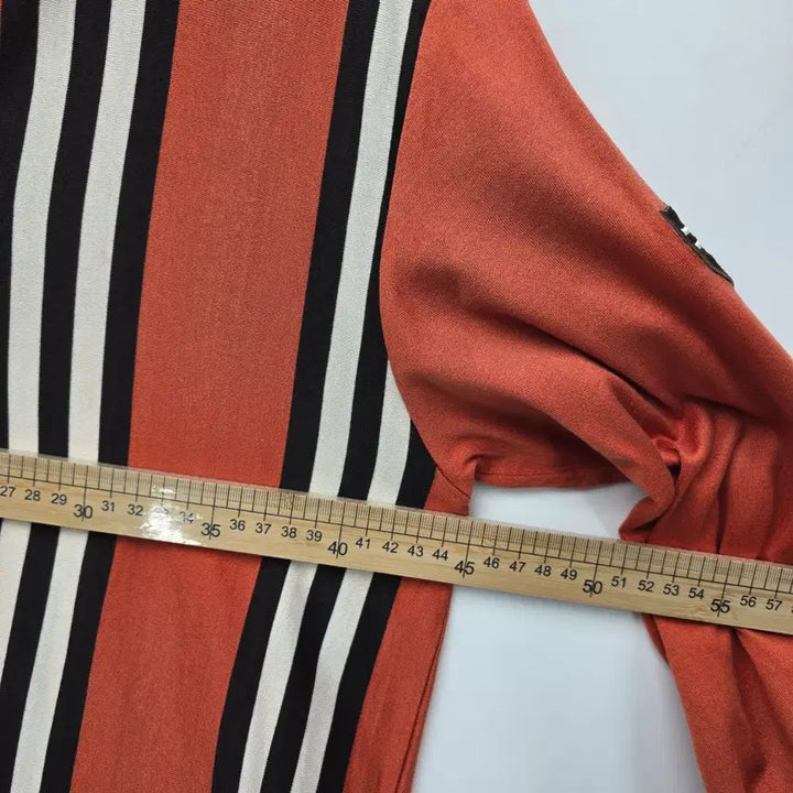 [BUNJANG] MUNSINGWEAR Grand Slam Striped Polo Knit / MUNSINGWEAR 스트라이프 니트