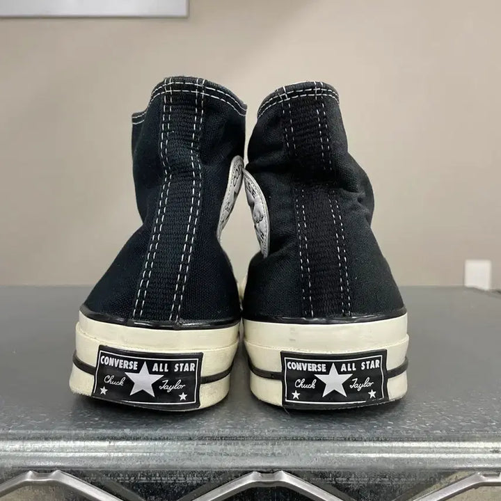[BUNJANG] Converse Chuck 70 Black Sneakers / 컨버스 척 70 블랙 255