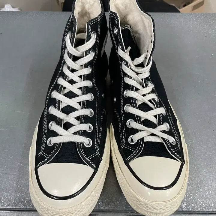 [BUNJANG] Converse Chuck 70 Black Sneakers / 컨버스 척 70 블랙 255