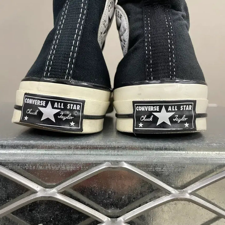 [BUNJANG] Converse Chuck 70 Black Sneakers / 컨버스 척 70 블랙 255