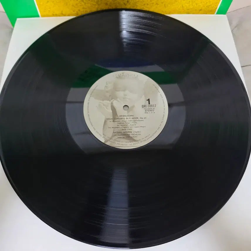 [BUNJANG] Nathan Milstein Tchaikovsky &amp; Mendelssohn Violin Concertos LP / 나탄 밀스타인: 차이콥스키 &amp; 멘델스존 바이올린 협주곡 [클래식 LP]