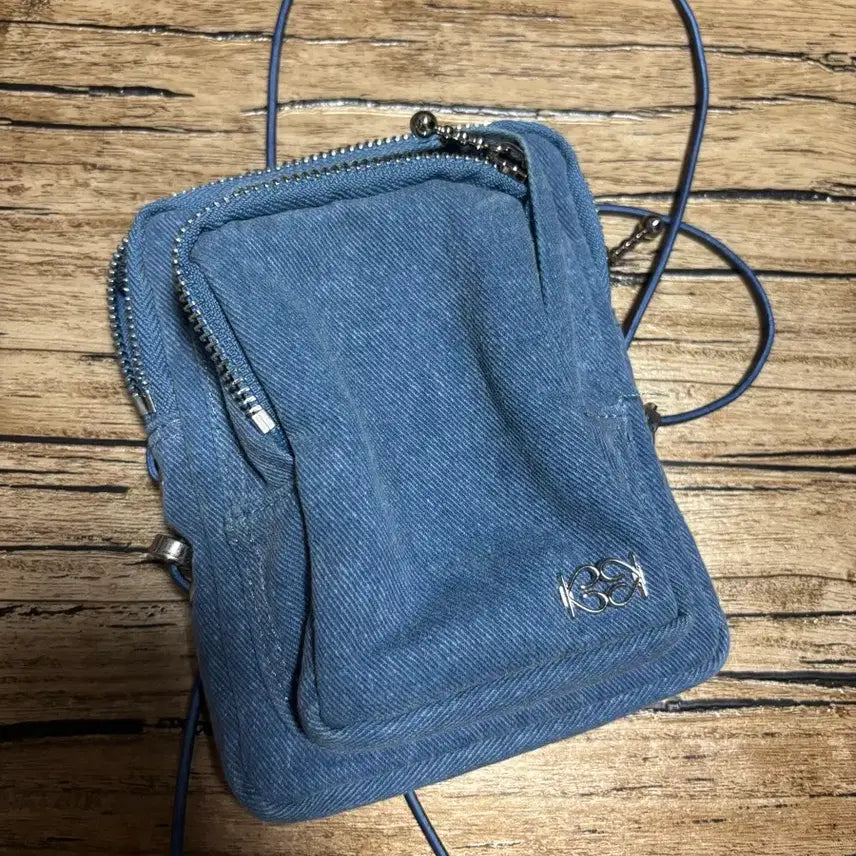 [BUNJANG] Standard Denim Crossbody Bag / 기준 데님 크로스백