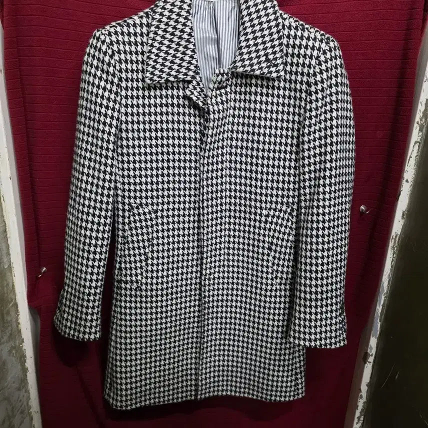 [BUNJANG] Thom Browne Houndstooth Check Coat / 톰브라운 하운드투스 체크 코트.  /8