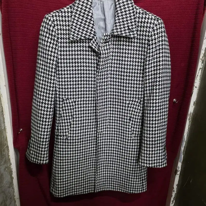 [BUNJANG] Thom Browne Houndstooth Check Coat / 톰브라운 하운드투스 체크 코트.  /8