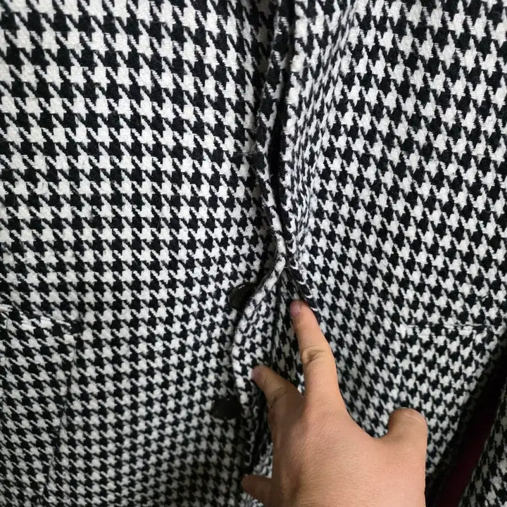 [BUNJANG] Thom Browne Houndstooth Check Coat / 톰브라운 하운드투스 체크 코트.  /8
