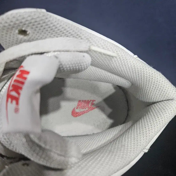 [BUNJANG] Nike Court Vision Mid White High-Top Sneakers / 나이키 코트비전 미드 화이트 남성 280~285 하이탑
