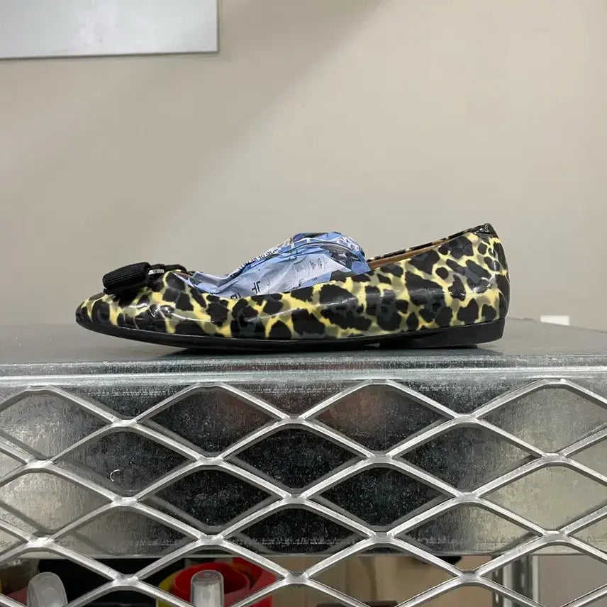 [BUNJANG] Ferragamo Leopard Print Flat Shoes / 페레가모 레오파드 플랫 슈즈 6