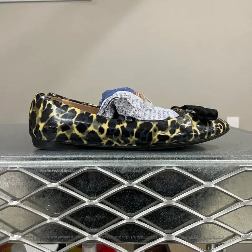 [BUNJANG] Ferragamo Leopard Print Flat Shoes / 페레가모 레오파드 플랫 슈즈 6