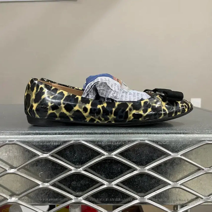 [BUNJANG] Ferragamo Leopard Print Flat Shoes / 페레가모 레오파드 플랫 슈즈 6