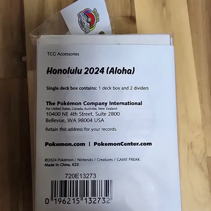 [BUNJANG] Pokemon Center Honolulu Deck Case / 포켓몬센터 호놀룰루 덱케이스