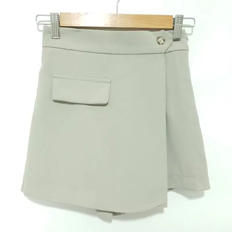 [BUNJANG] Unbranded Wrap Skort S_S0499 / 뒷밴딩 랩 치마바지 S_S0499