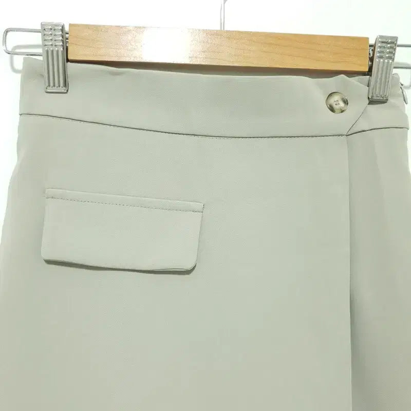 [BUNJANG] Unbranded Wrap Skort S_S0499 / 뒷밴딩 랩 치마바지 S_S0499