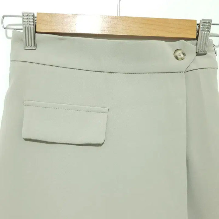 [BUNJANG] Unbranded Wrap Skort S_S0499 / 뒷밴딩 랩 치마바지 S_S0499