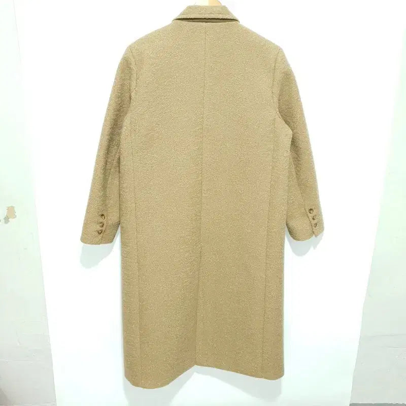 [BUNJANG] Gongu Woman Double Button Boucle Long Coat / 공구우먼 더블 버튼 부클 롱 코트 1_W0543