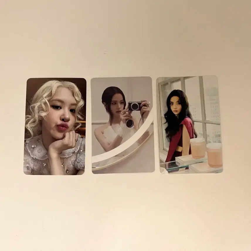 [BUNJANG] Blackpink Jisoo Rose Photocard Bundle Set / 블랙핑크 지수 로제 포카 일괄 판매