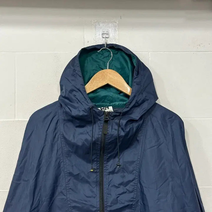 [BUNJANG] Navy Anorak Windbreaker Hooded Jacket L / 네이비 아노락 바람막이 후드 자켓L