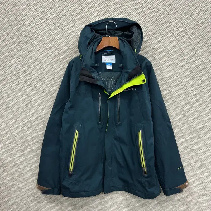[SOLD OUT] 콜럼비아 아웃도어 자수로고 윈드러너 바람막이 자켓 L A07411