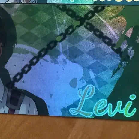 [BUNJANG] Attack on Titan Levi Hologram Ticket / 진격의 거인 리바이 공식 홀로그램 티켓