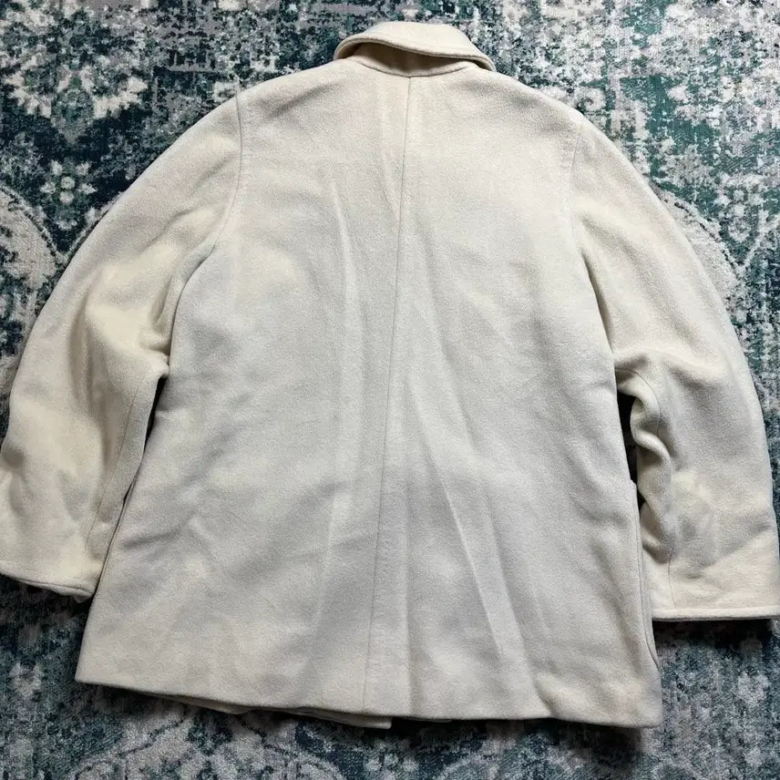 [BUNJANG] Maxmara Ivory Half Coat Jacket (38) / Maxmara 막스마라 아이보리 반 하프 코트 자켓(38)