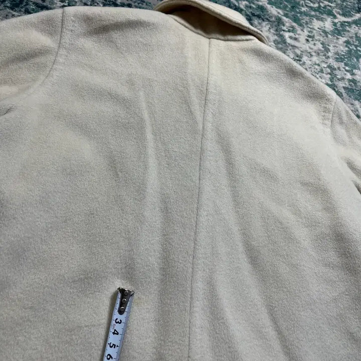 [BUNJANG] Maxmara Ivory Half Coat Jacket (38) / Maxmara 막스마라 아이보리 반 하프 코트 자켓(38)