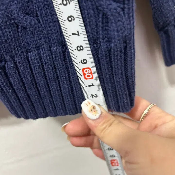 [SOLD OUT] 폴로 랄프로렌 네이비 꽈배기 니트 M
