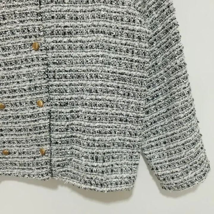 [BUNJANG] Unbranded Tweed Jacket / 카라 배색 트위드 자켓 F_M0471
