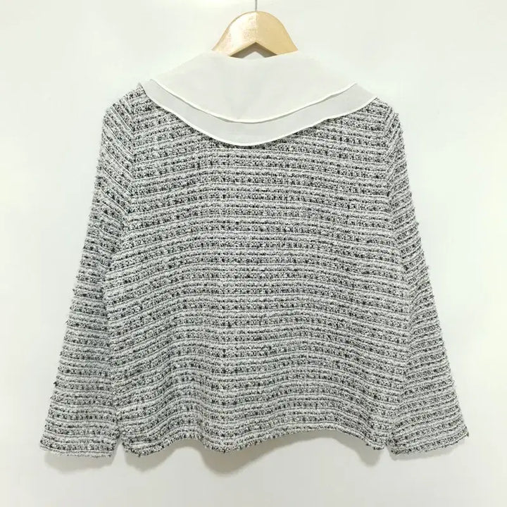 [BUNJANG] Unbranded Tweed Jacket / 카라 배색 트위드 자켓 F_M0471
