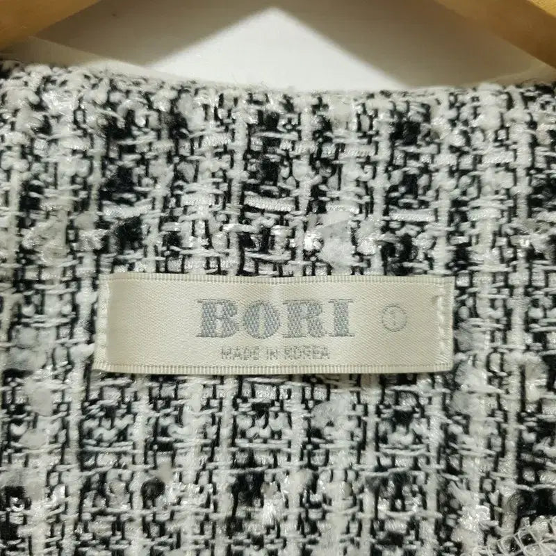 [BUNJANG] Unbranded Tweed Jacket / 카라 배색 트위드 자켓 F_M0471