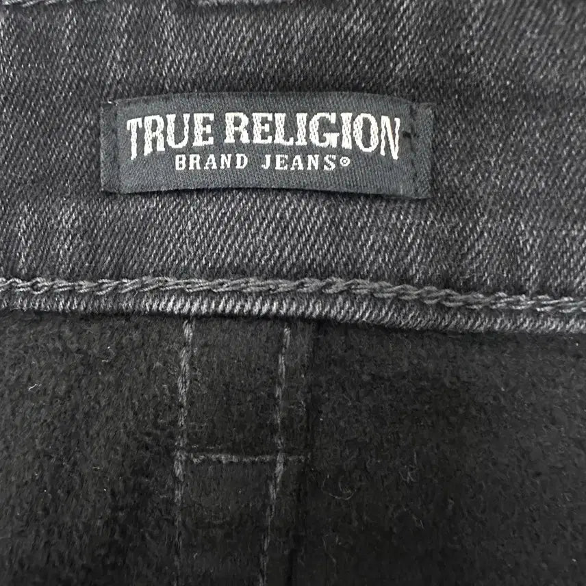 [BUNJANG] True Religion Denim Black Jeans Pants 38 Inch / 트루릴리젼 데님 흑청바지 팬츠 38인치