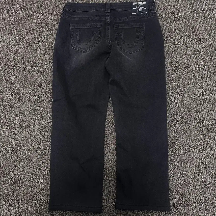 [BUNJANG] True Religion Denim Black Jeans Pants 38 Inch / 트루릴리젼 데님 흑청바지 팬츠 38인치