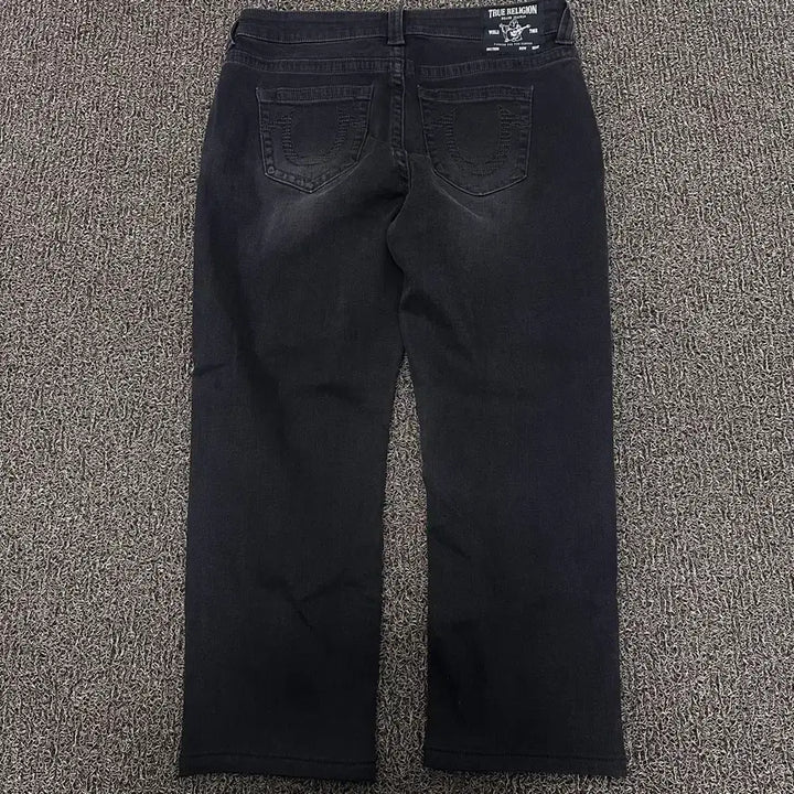 [BUNJANG] True Religion Denim Black Jeans Pants 38 Inch / 트루릴리젼 데님 흑청바지 팬츠 38인치
