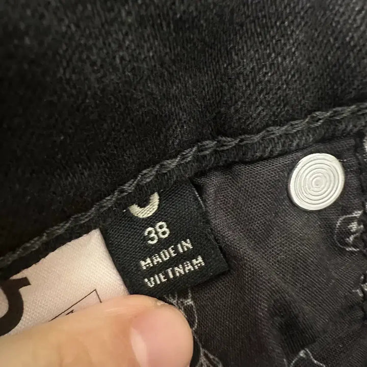 [BUNJANG] True Religion Denim Black Jeans Pants 38 Inch / 트루릴리젼 데님 흑청바지 팬츠 38인치