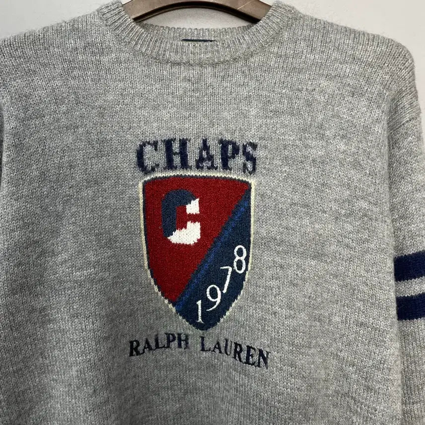 [BUNJANG] Chaps Ralph Lauren Wool Knit Sweater / 챕스 랄프로렌 울 니트 스웨터 H2168