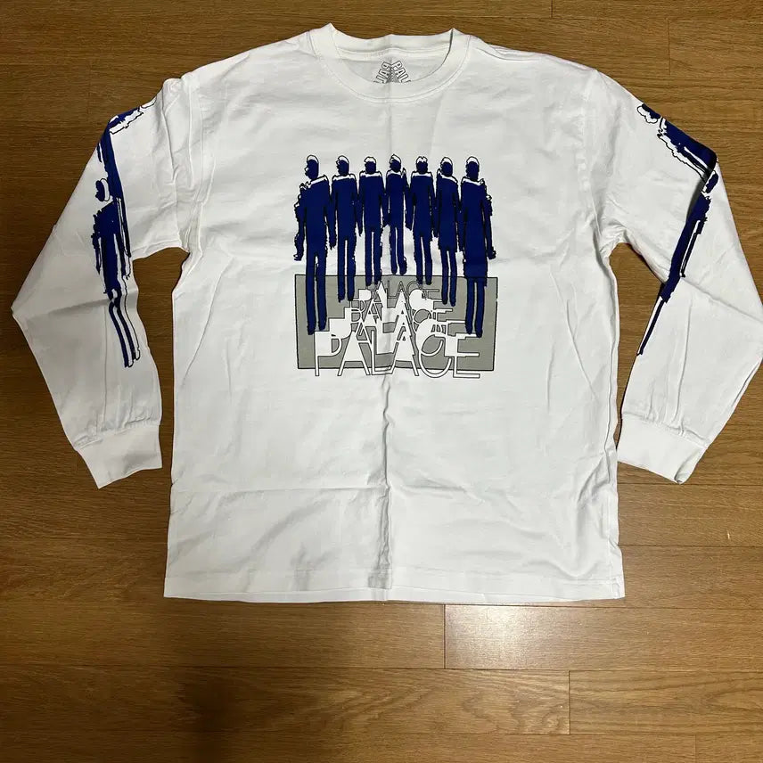 [SOLD OUT] PALACE 팔라스 24SS 리피터 롱슬리브 화이트 XL