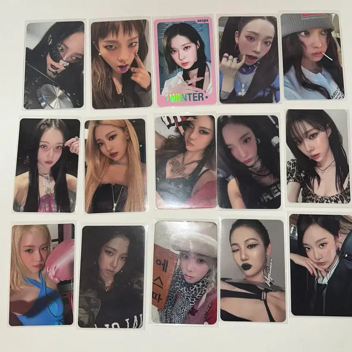 [BUNJANG] aespa Karina Winter Ningning Photocard / 에스파 포카 판매 카리나 윈터 닝닝