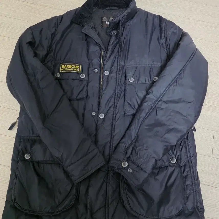 [BUNJANG] Barbour International Padded Jacket Black (L) / 바버 인터내셔널 패디드 블랙 L 사이즈