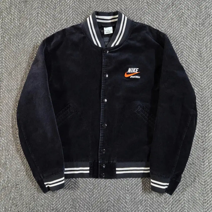 [BUNJANG] Nike Corduroy Varsity Jacket (XL) / 나이키 코듀로이 바시티 자켓
