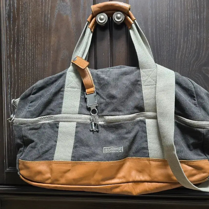 [BUNJANG] Chris Van Assche Leather and Canvas Tote Bag / 크리스반아세 가죽,캔버스 토트백 입니다.