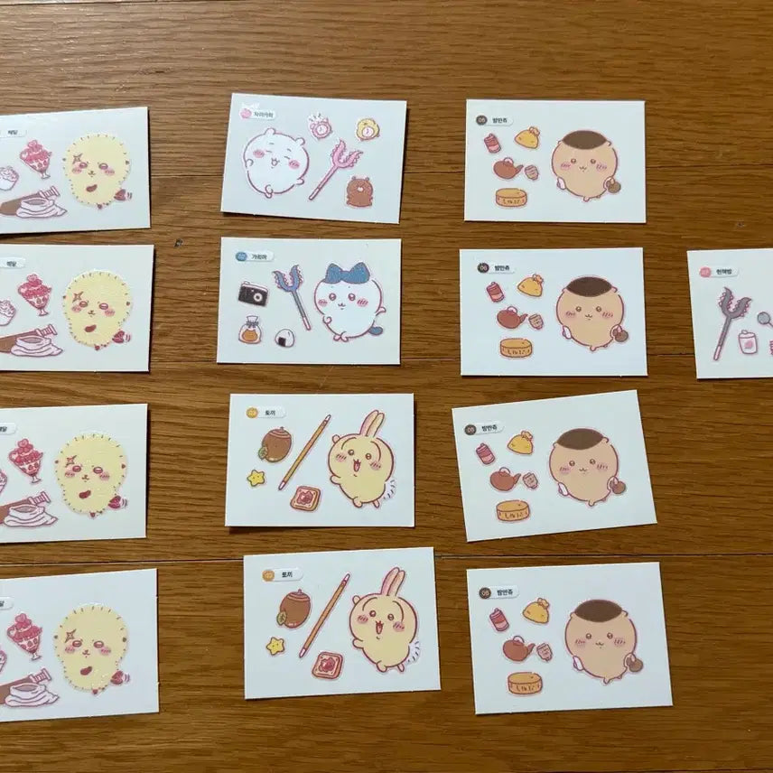 [BUNJANG] Munjakgwi Chiikawa Olive Young Big Ttibuseal / 먼작귀 치이카와 올리브영 빅띠부씰 판매
