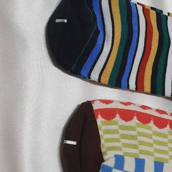 [BUNJANG] CONNISTINE MUSEUM Blue Green Check Socks / 블루 그린 체크 CONNISTINE MUSEUM 코니스틴 뮤지엄 양말