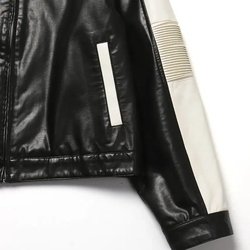 [SOLD OUT] 후즈후갤러리 레더 바이커자켓