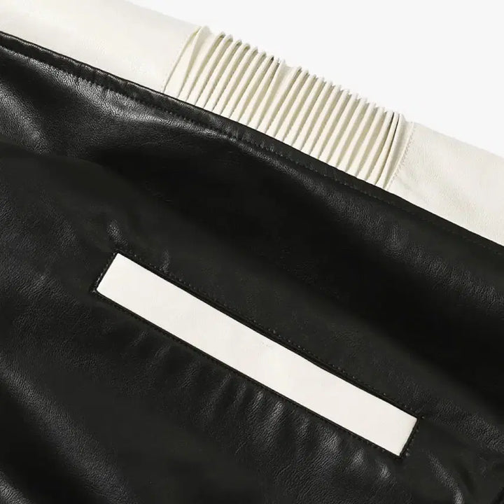 [SOLD OUT] 후즈후갤러리 레더 바이커자켓