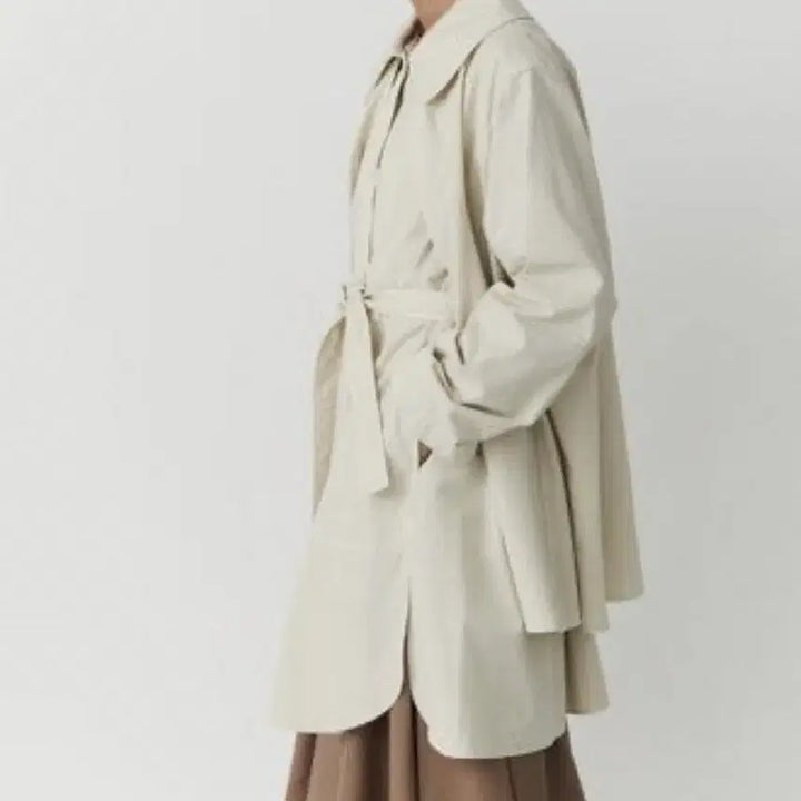 [BUNJANG] Lemaire Storm Flap Coat Brown / 르메르 스톰 플랩 코트 브라운