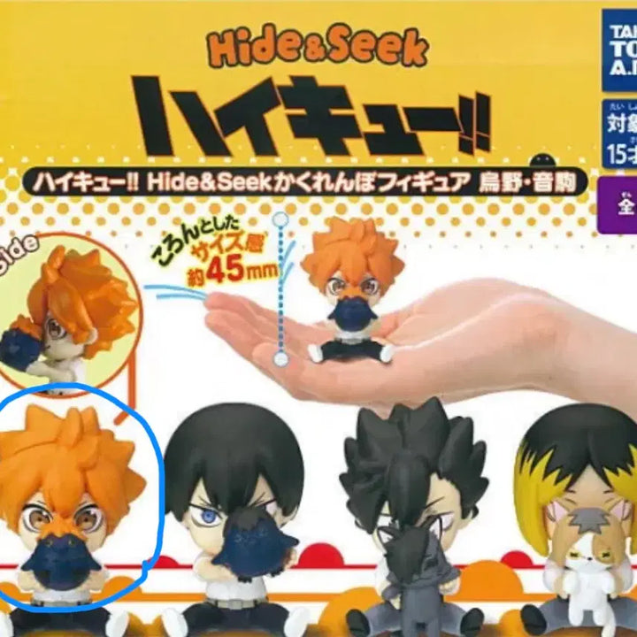 [BUNJANG] Haikyu Hinata Bundle Set Gacha / 하이큐 가챠 히나타 일괄