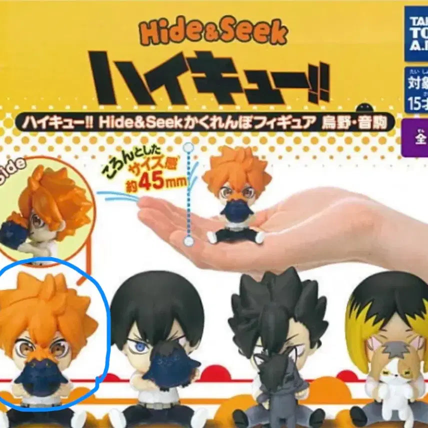 [BUNJANG] Haikyu Hinata Bundle Set Gacha / 하이큐 가챠 히나타 일괄